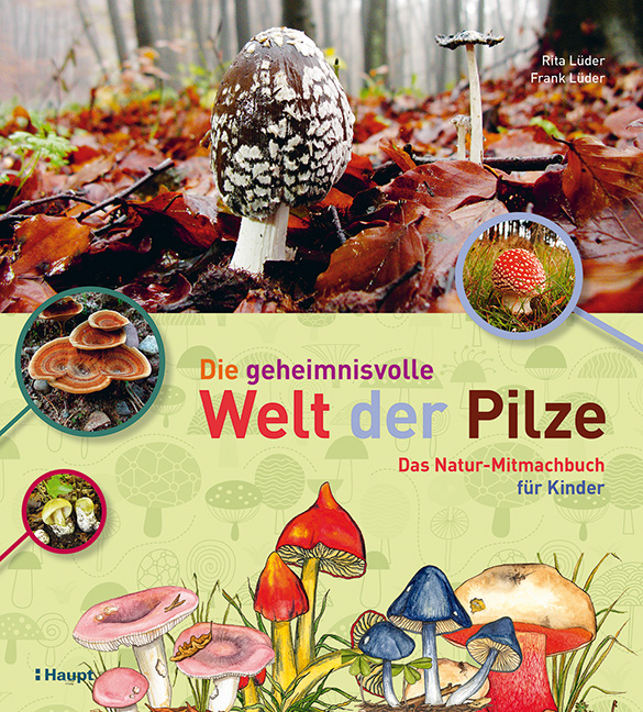 Cover Die Geheimnisvolle Welt der Pilze, Lüder Kreativpinsel